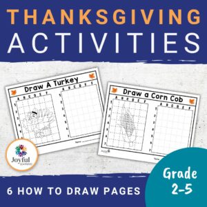 THANKSGIVING | Guided Drawing Activities