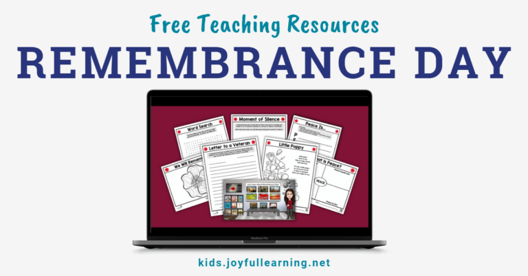 Read more about the article Remembrance Day Resources for Kids