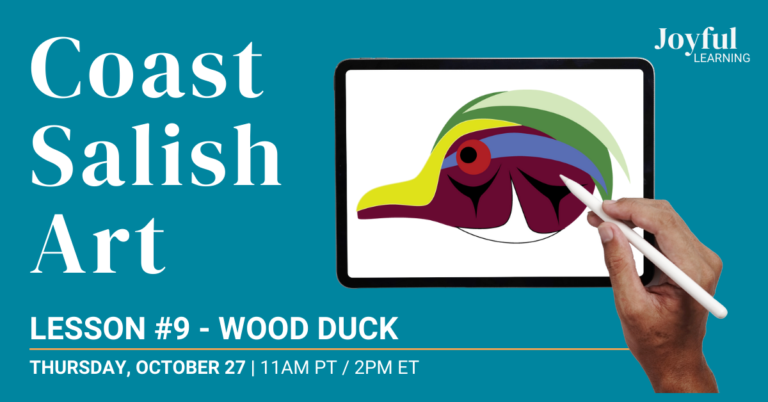 Read more about the article Coast Salish Art | Lesson 9 – Wood Duck
