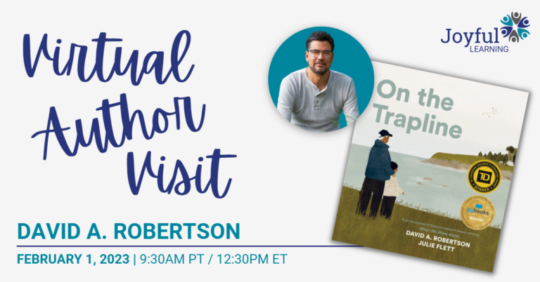 Read more about the article Virtual Author Visit | David A. Robertson – World Read Aloud Day