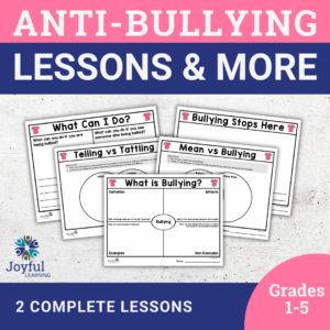 BULLYING | Lessons & Response Pages