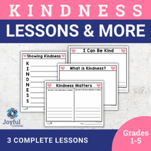 KINDNESS | Lessons & Response Pages