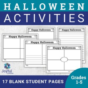 HALLOWEEN | FREE Response Pages for Any Writing Prompt