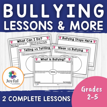 BULLYING | Lessons & Response Pages - Joyful Learning Canada