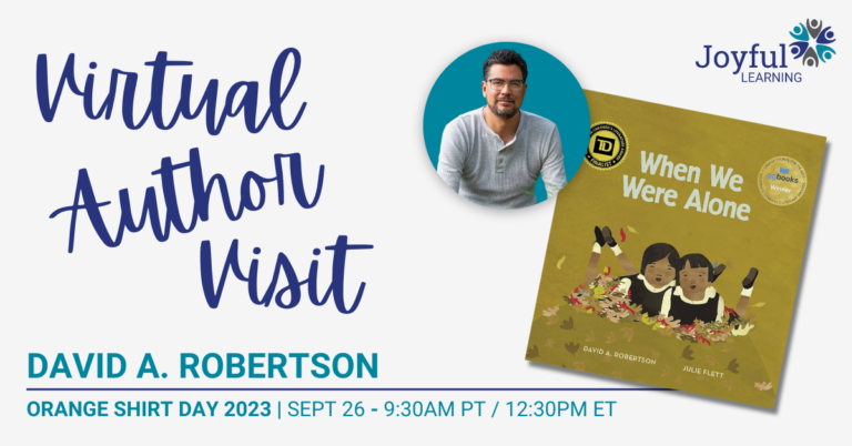 Read more about the article Orange Shirt Day 2023 | David A. Robertson | Virtual Author Visit