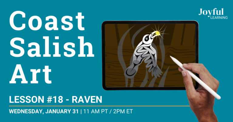 Read more about the article Coast Salish Art | Lesson 18 – Raven